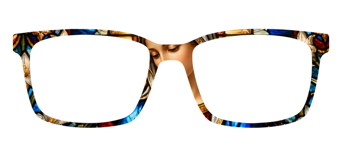 The Virgin of the Multicolored Glass#005